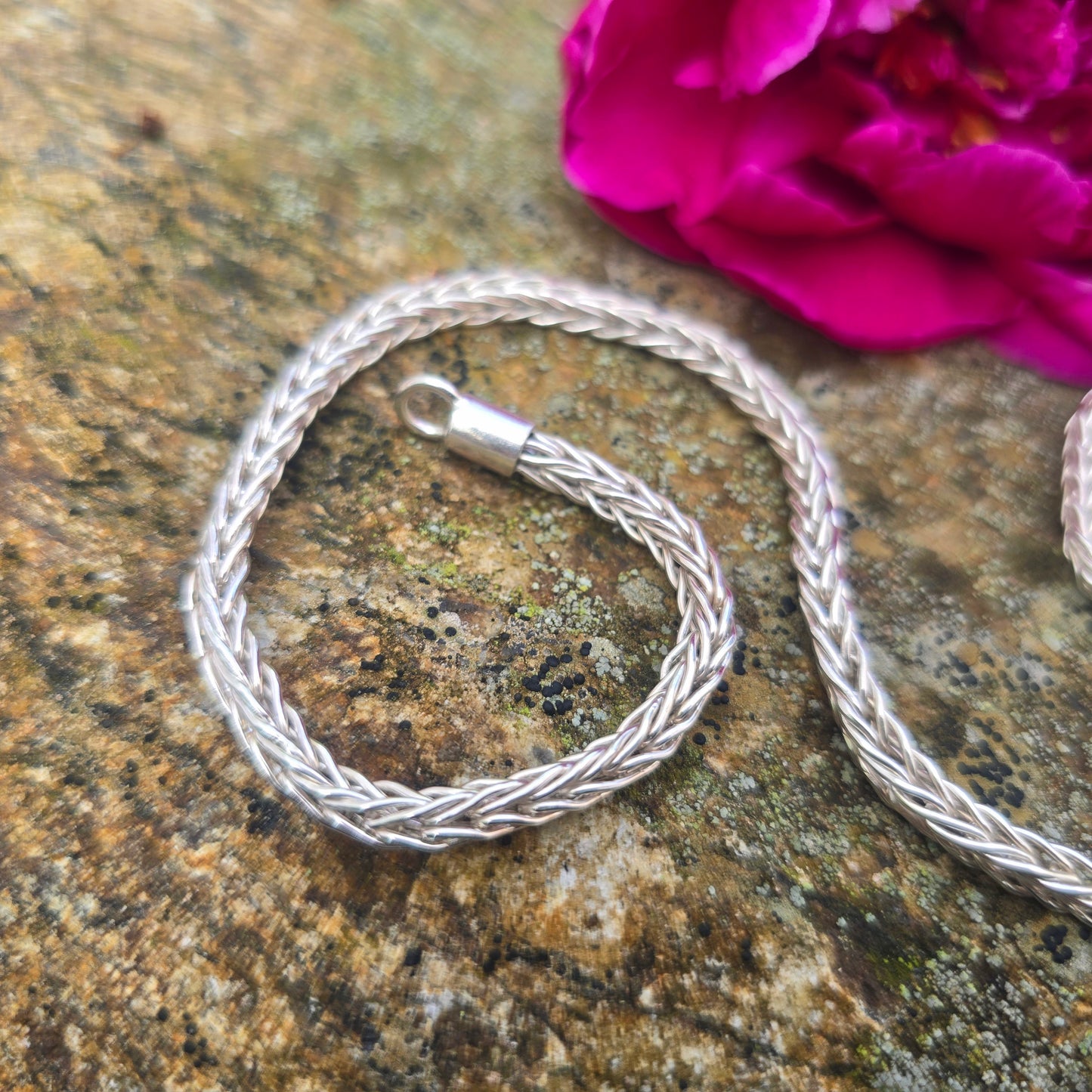 Foxtail Chain — Sterling Silver / Custom Length / 20g