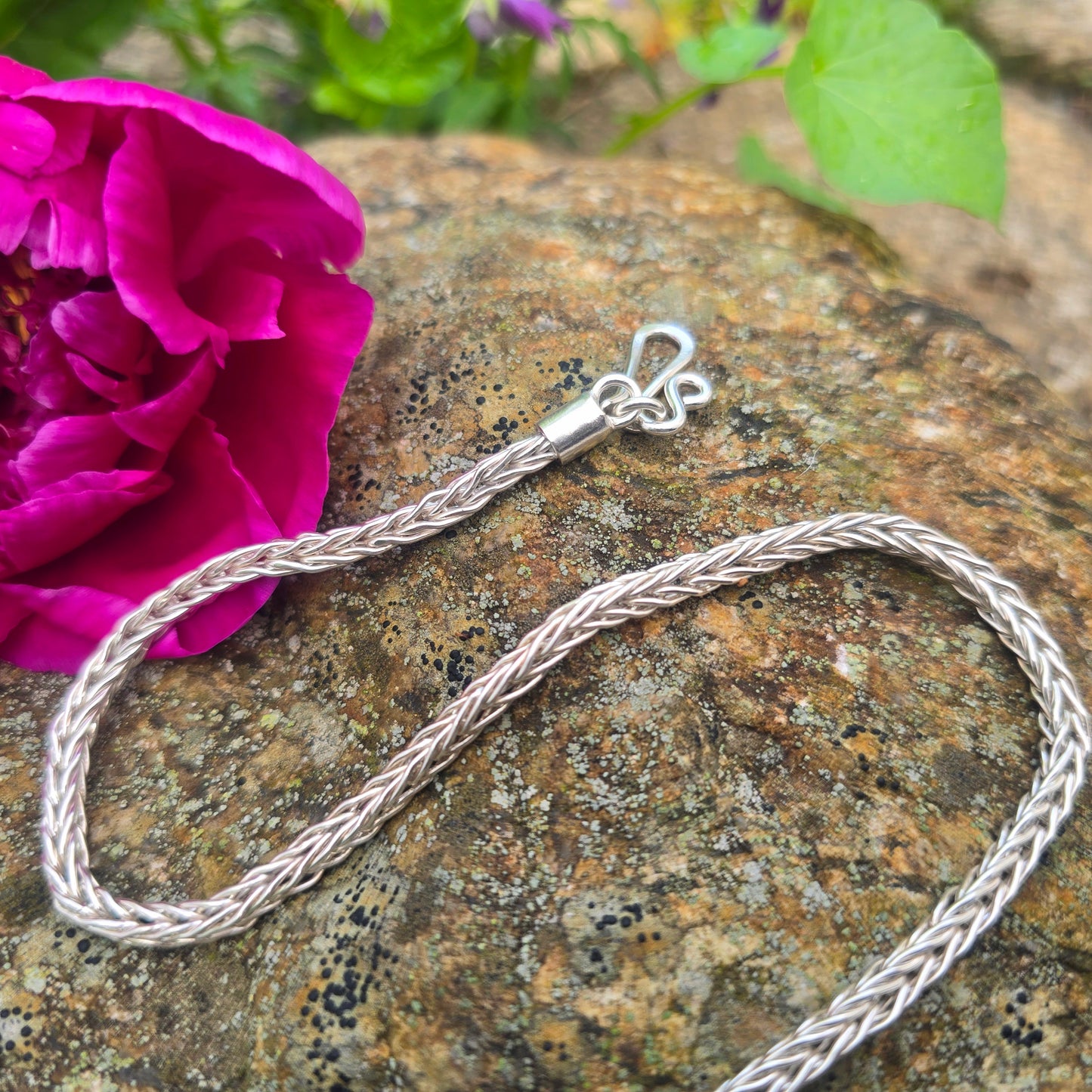 Foxtail Chain — Sterling Silver / Custom Length / 20g