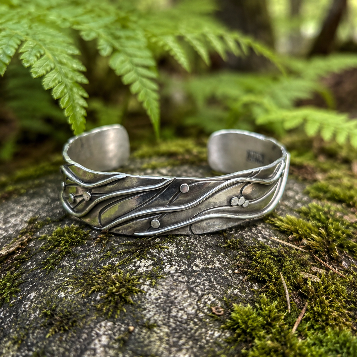 The River Collection Sterling Silver Cuff #1