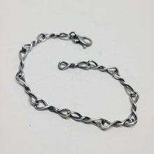 Load image into Gallery viewer, 16ga Twisted Link Bracelets and Chains (Oxidized)

