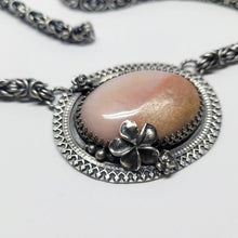 Load image into Gallery viewer, Pink Opal Victorian Style Necklace
