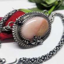 Load image into Gallery viewer, Pink Opal Victorian Style Necklace
