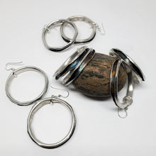 Load image into Gallery viewer, Wild Wave Hoop Earrings

