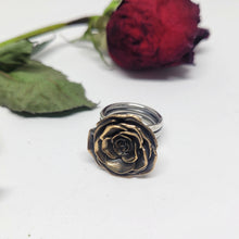 Load image into Gallery viewer, Bronze Rose Rings
