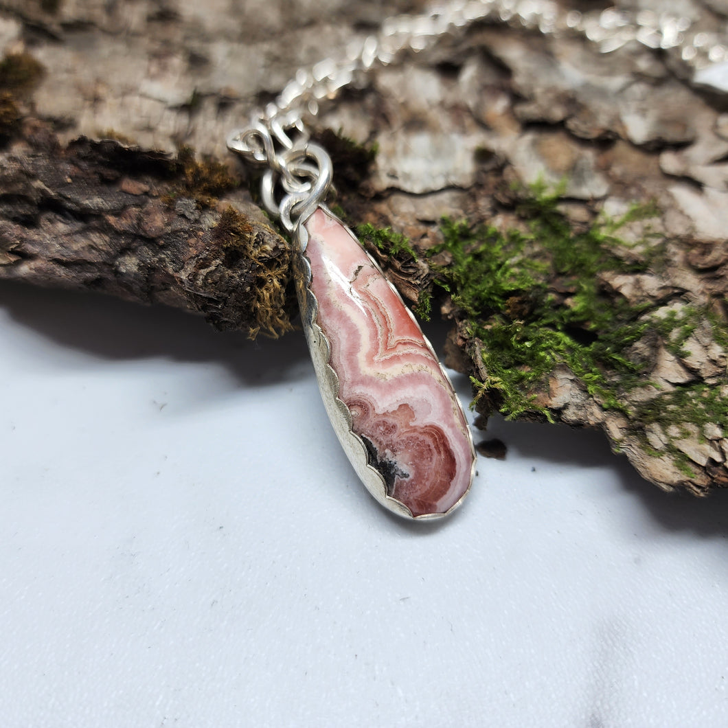 Rhodochrosite Pendant