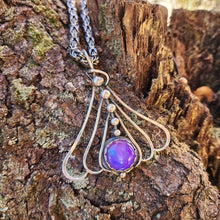 Load image into Gallery viewer, Flared Purple Pendant
