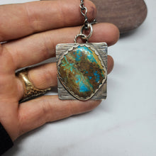 Load image into Gallery viewer, Turquoise and New Grown Pendant
