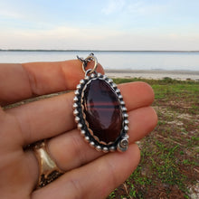 Load image into Gallery viewer, Red Tiger Iron Pendant
