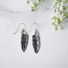 Load image into Gallery viewer, Ruffled Feather Earrings I
