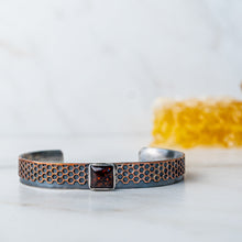 Load image into Gallery viewer, Honeycomb and Amber Cuffs
