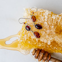 Load image into Gallery viewer, Perfectly Mismatched Amber Earrings
