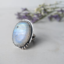 Load image into Gallery viewer, Rough Moonstone Ring I
