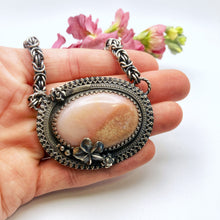 Load image into Gallery viewer, Pink Opal Victorian Style Necklace
