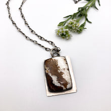 Load image into Gallery viewer, Wild Horse Jasper Rectangle Pendant
